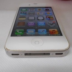 iPhone 4s ホワイトの画像