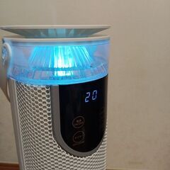 加湿器付き3D暖炉スタイルセラミックヒーターの画像