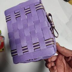 ペーパークラクト籠です新品、の画像