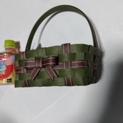 ペーパークラクト籠新品です。の画像