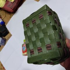 ペーパークラクト籠新品です。の画像