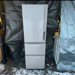【HITACHI】 《良品》 日立 3ドア 冷凍冷蔵庫 容量31...