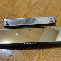 車用ワイドミラーとナンバーステーのセット