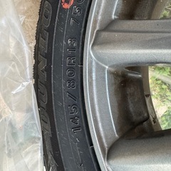 スタッドレス22年　145/80/R13
