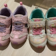 17cm ムーンスター　スニーカーセット