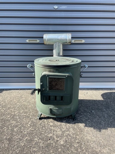 薪ストーブ　キッチンストーブ　エクステンション付