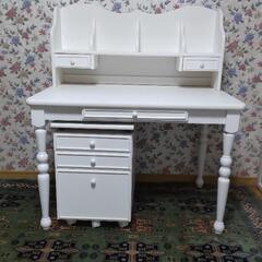 中古品 姫系デスクセット