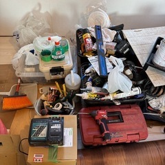 プロ仕様の工具一式や材料等