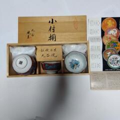 伝統工芸九谷焼器5ケ新品ですの画像