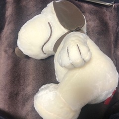 SNOOPY™グランデぬいぐるみブラウンおすわりVer.の画像