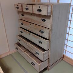 リメイク済みの桐タンスの画像