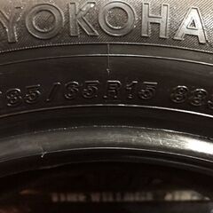 YOKOHAMA BluEarth E50 185/65R15 15インチ 夏タイヤ 4本 23年製 バリ溝 フリード ノート イスト アクア等　(KTF155)