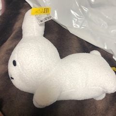 ブルーナアニマル　特大サイズぬいぐるみ　うさぎ　もこもこver.の画像