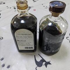 開封済　コーヒーリキュール、カシスリキュールの画像