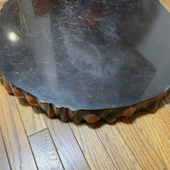 丸太台座