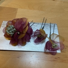 和服用　髪飾り