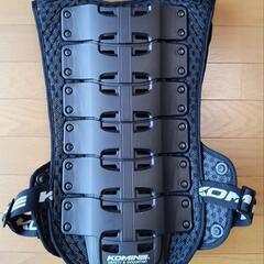 コミネ　胸部＆背骨プロテクター　SK-688　サイズL 美品の画像