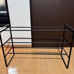 丸善　伸縮　　シューズラック
