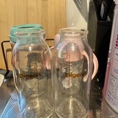 哺乳瓶×2 マグの画像