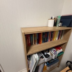 【木目調/本棚】ブックラック