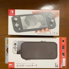 新品未使用ニンテンドー　Switch ライト　ケース付き