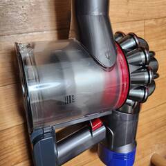 【分解清掃済】DysonV8/SV10-本体ロングパイプヘッドのみ（Dyson　V8）