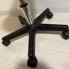 スツール OR グレー エステスツール 高さ約38.5-50.5cm 丸椅子 キャスター 高さ調整の画像