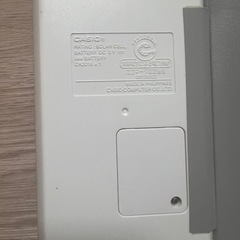 電卓 Casioの画像