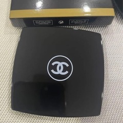 CHANEL シャネル ダブルコンパクト
ミラー ブラック 化粧...