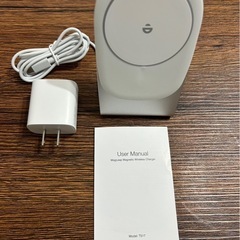 新品未使用　ワイヤレス充電器　マグネット式