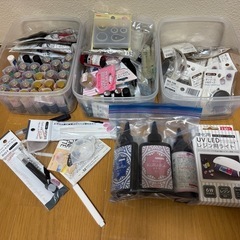 【168】レジン制作セット　ジェルネイルも