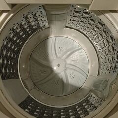 東芝縦型洗濯機 7kg AW-7D5 2017年製の画像