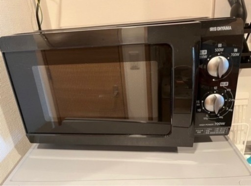 中古　電子レンジ　60khz専用　アイリスオーヤマ　EMO-F518-6 2020年製
