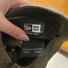 ニューエラ　バケットハットの画像