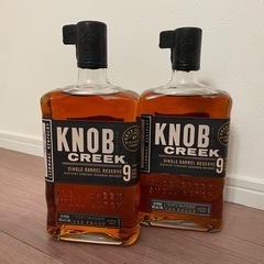 【終売品】KNOB CREEK ノブクリーク　シングルバレル　2本