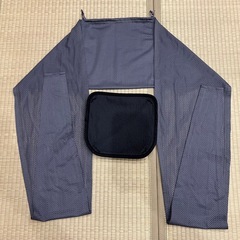 【美品】スモルビ 軽量すやすや抱っこ紐 メッシュサマー ヘッドサポート付きの画像