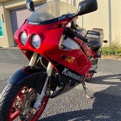 希少　初期型ZRX250　ファイヤークラッカーレッド　丸目　