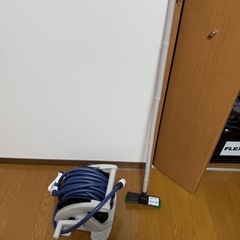 ホース　デッキブラシセットあげます
