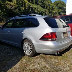 2万km スポーツライン2.0 200馬力 サイバーナビ オートクルーズ　シートヒーター 高級グレード ETC 事故修復歴無し  スタッドレス付き　ゴルフ　ヴァリアント　ワゴン　再値下げしましたの画像