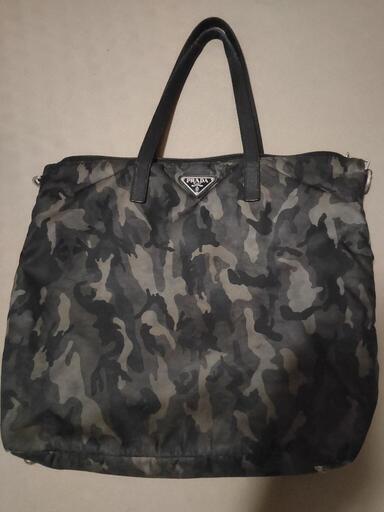 PRADA プラダ ナイロントートバッグ 迷彩 カモフラ