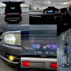 トヨタハイエースバーンロングスパーGLグレー検車有りすぐ乗れますの画像