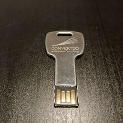 小さくてエレガントな鍵型 8 Gb USB キー - 新製品の画像