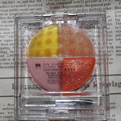 　VISEE ヴィセ　サイケデリック　グロス　オレンジ　リップグロス　口紅の画像
