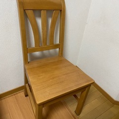 【美品】イス　チェア　ダイニング　木製