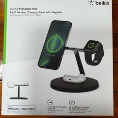 ベルキン  3-in-1  ワイヤレス充電スタンド  の画像