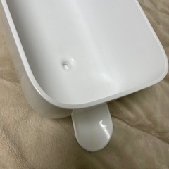 オーエ 水切りかご 白 約縦39.3×横19.3×奥行14cm スマートホーム II ディッシュラックDX の画像