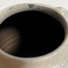 信楽焼★花瓶★「土」★美杉★未使用★箱付の画像