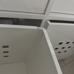 IKEA カラックス 収納ボックス付きの画像