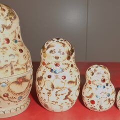 新品　カザフスタンのマトリョーシカ