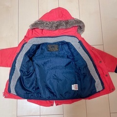 キッズ　ジャケット　ボアジャケット　DILASH 3way 110cm アウター　ジャケットの画像